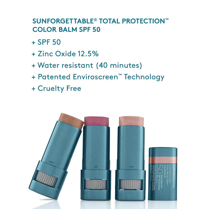 SUNFORGETTABLE® TOTAL PROTECTION™ COLOR BALM SPF 50 - shopskincaremd
