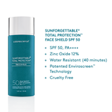 SUNFORGETTABLE® TOTAL PROTECTION™ FACE SHIELD CLASSIC SPF 50 - shopskincaremd