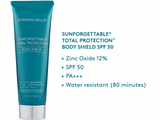 SUNFORGETTABLE® TOTAL PROTECTION™ BODY SHIELD CLASSIC SPF 50 - shopskincaremd